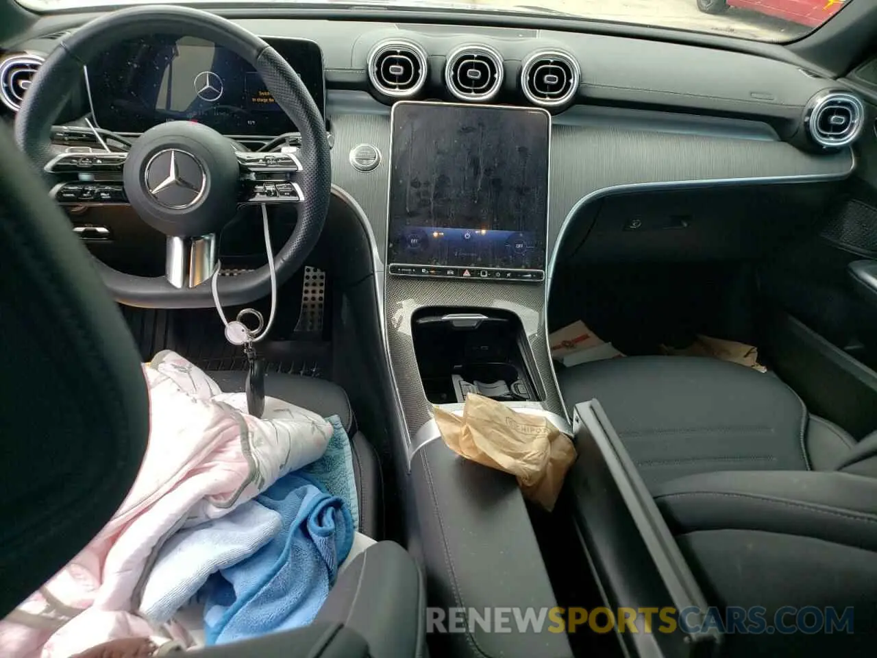 8 Photograph of a damaged car W1KAF4GB8PR103020 MERCEDES-BENZ C-CLASS 2023