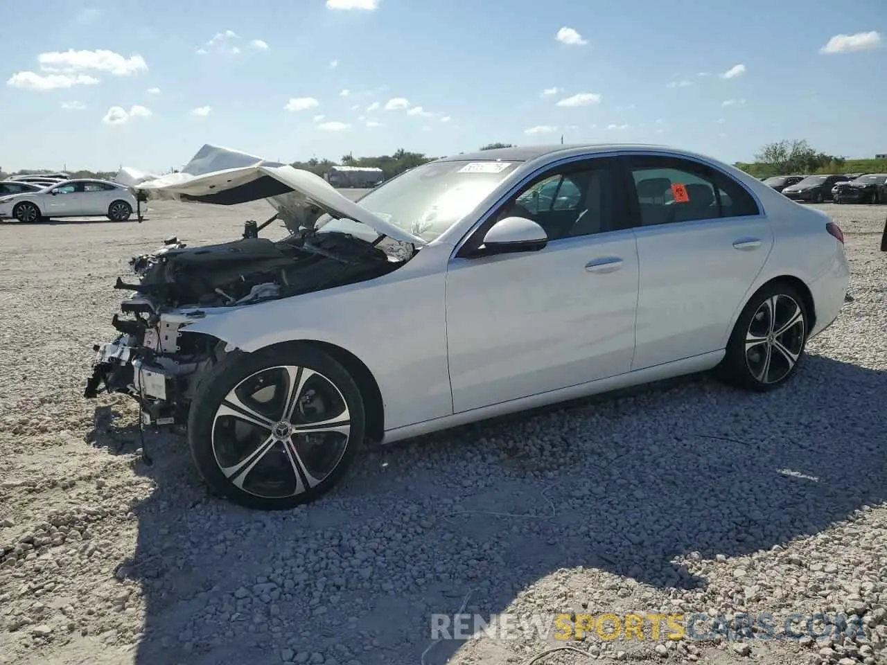 1 Фотография поврежденного автомобиля W1KAF4GB9PR087460 MERCEDES-BENZ C-CLASS 2023