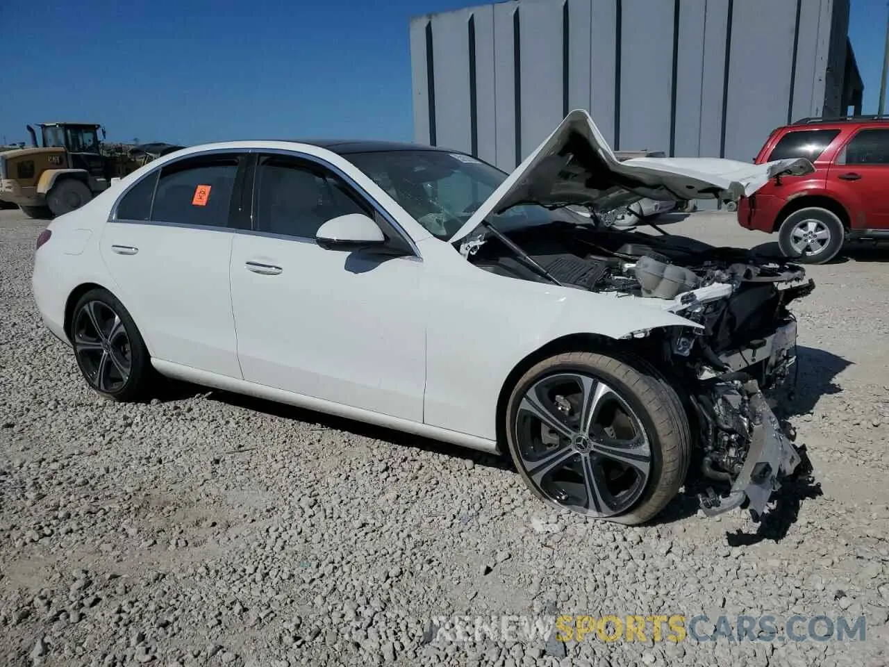 4 Фотография поврежденного автомобиля W1KAF4GB9PR087460 MERCEDES-BENZ C-CLASS 2023