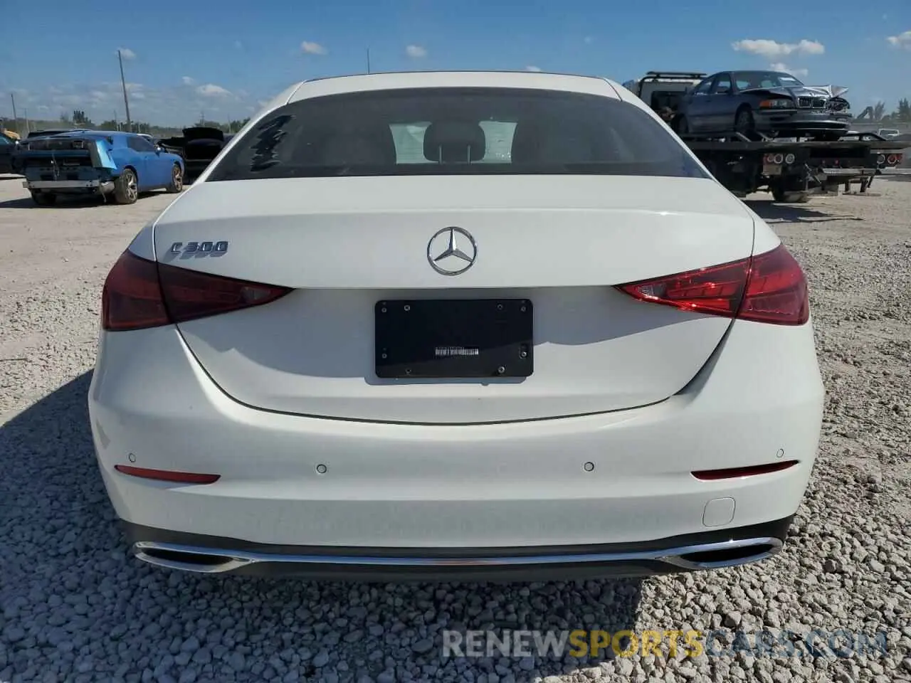 6 Фотография поврежденного автомобиля W1KAF4GB9PR087460 MERCEDES-BENZ C-CLASS 2023