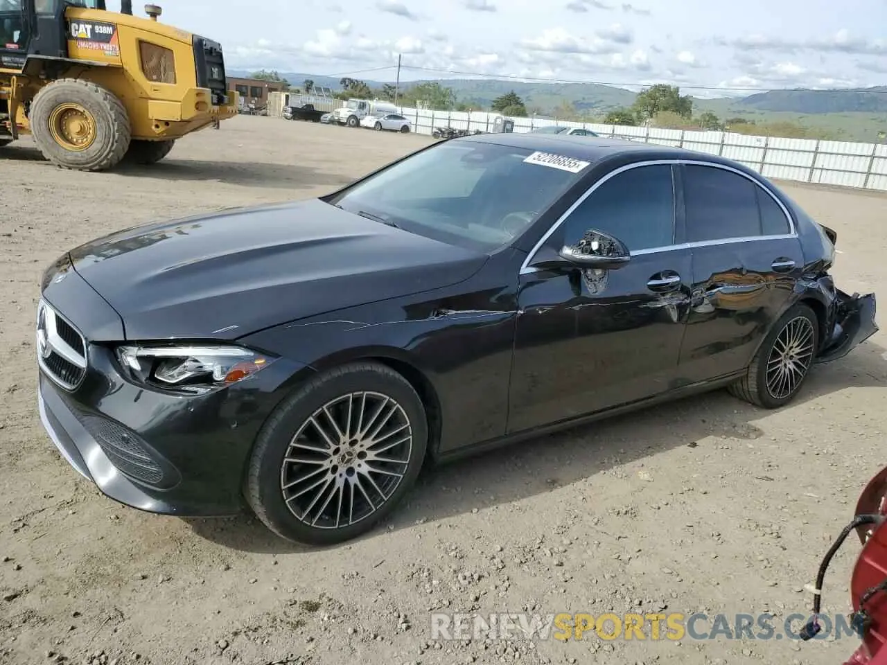 1 Photograph of a damaged car W1KAF4GB9PR127388 MERCEDES-BENZ C-CLASS 2023
