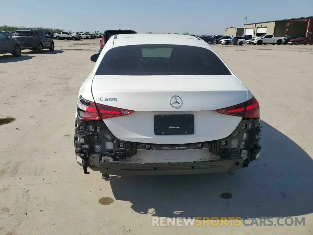 6 Photograph of a damaged car W1KAF4GBXPR105741 MERCEDES-BENZ C-CLASS 2023