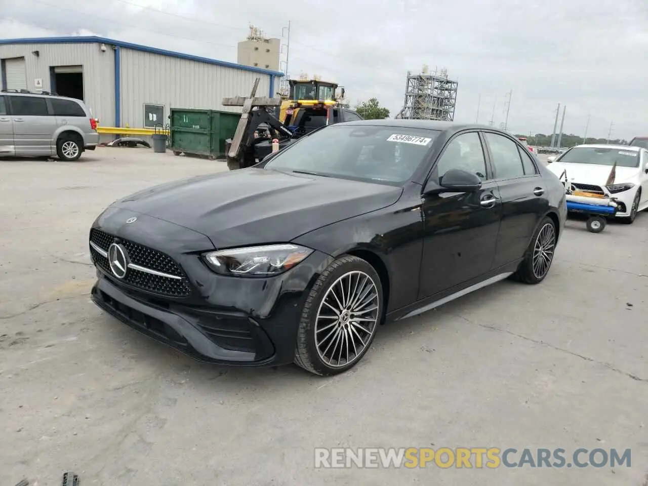 1 Photograph of a damaged car W1KAF4GBXPR144734 MERCEDES-BENZ C-CLASS 2023