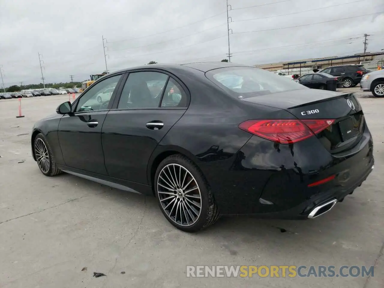 2 Photograph of a damaged car W1KAF4GBXPR144734 MERCEDES-BENZ C-CLASS 2023