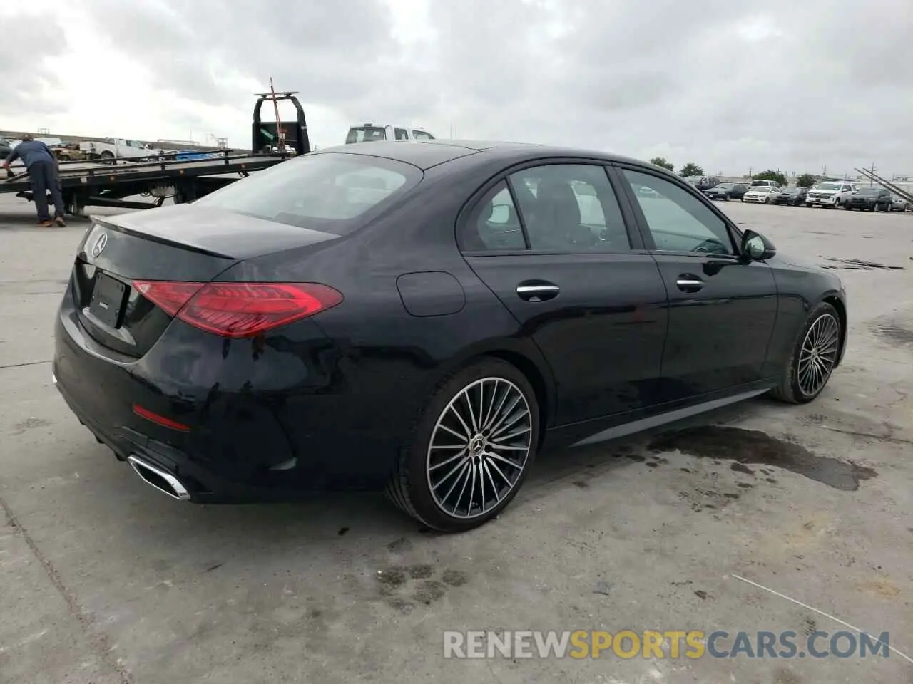 3 Photograph of a damaged car W1KAF4GBXPR144734 MERCEDES-BENZ C-CLASS 2023