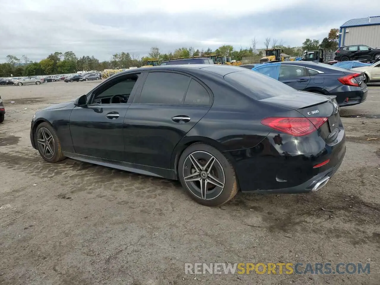 2 Photograph of a damaged car W1KAF4HB0PR075907 MERCEDES-BENZ C-CLASS 2023