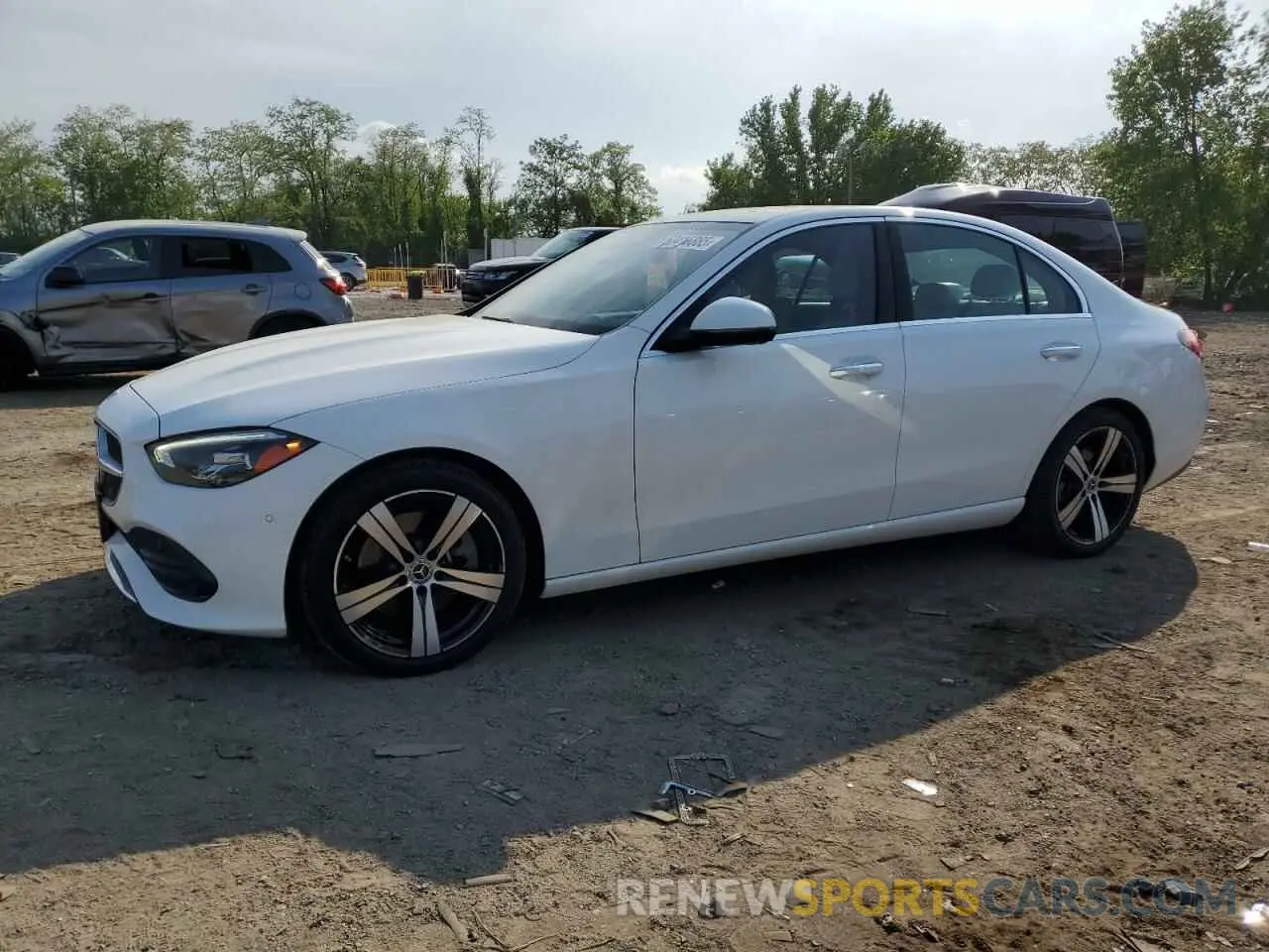 1 Фотография поврежденного автомобиля W1KAF4HB0PR094442 MERCEDES-BENZ C-CLASS 2023