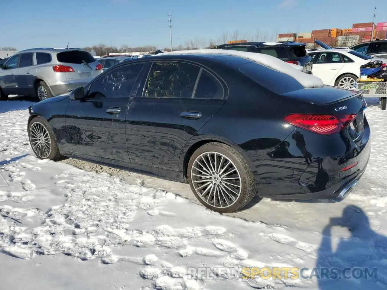 2 Photograph of a damaged car W1KAF4HB1PR097320 MERCEDES-BENZ C-CLASS 2023