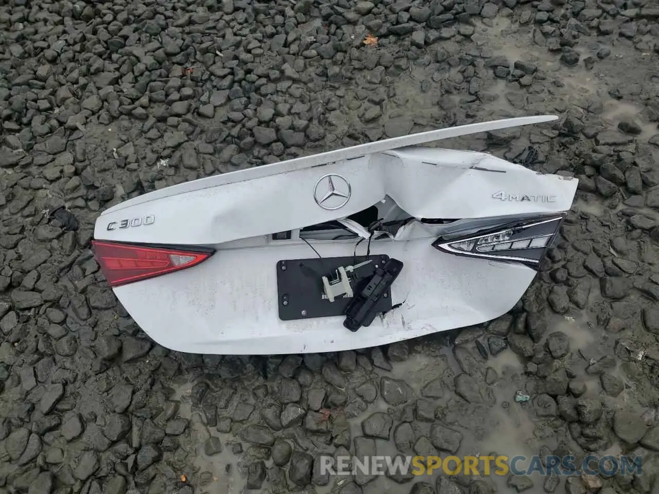 14 Photograph of a damaged car W1KAF4HB2PR079084 MERCEDES-BENZ C-CLASS 2023