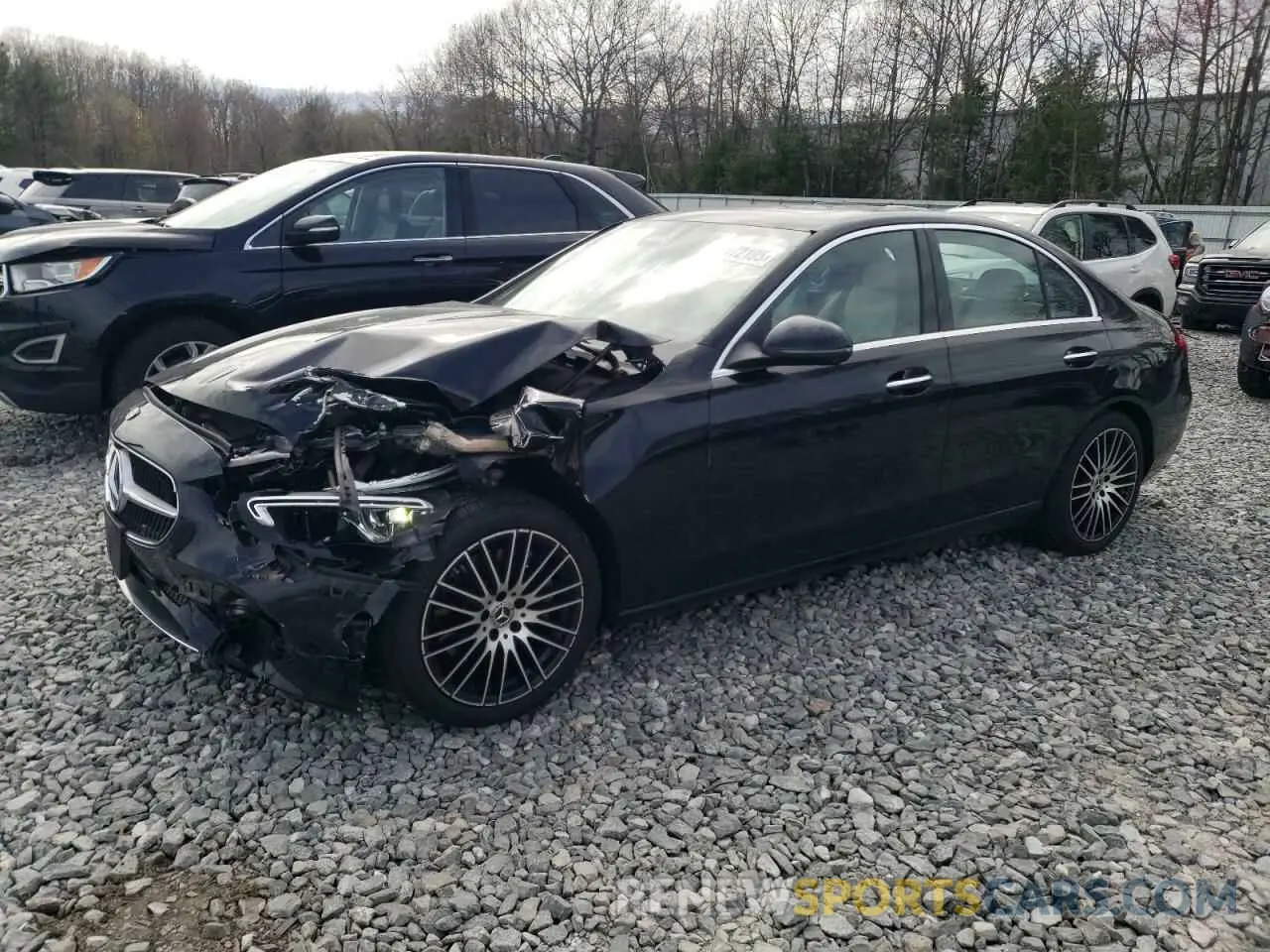 1 Photograph of a damaged car W1KAF4HB2PR129952 MERCEDES-BENZ C-CLASS 2023