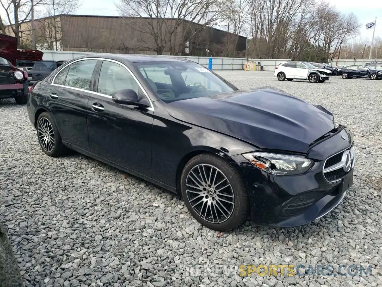 4 Photograph of a damaged car W1KAF4HB2PR129952 MERCEDES-BENZ C-CLASS 2023