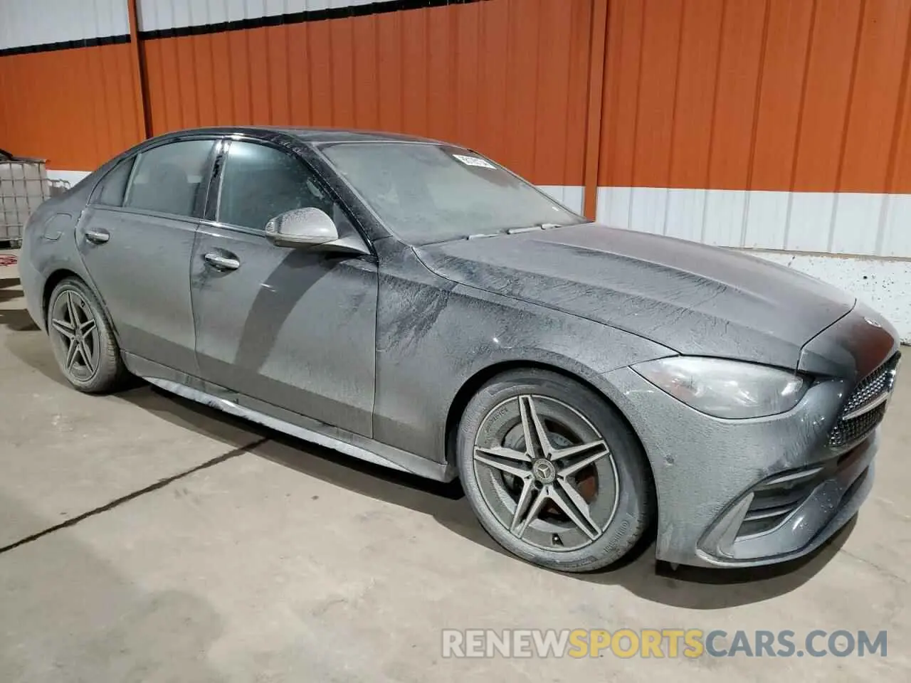 4 Photograph of a damaged car W1KAF4HB2PR135234 MERCEDES-BENZ C-CLASS 2023