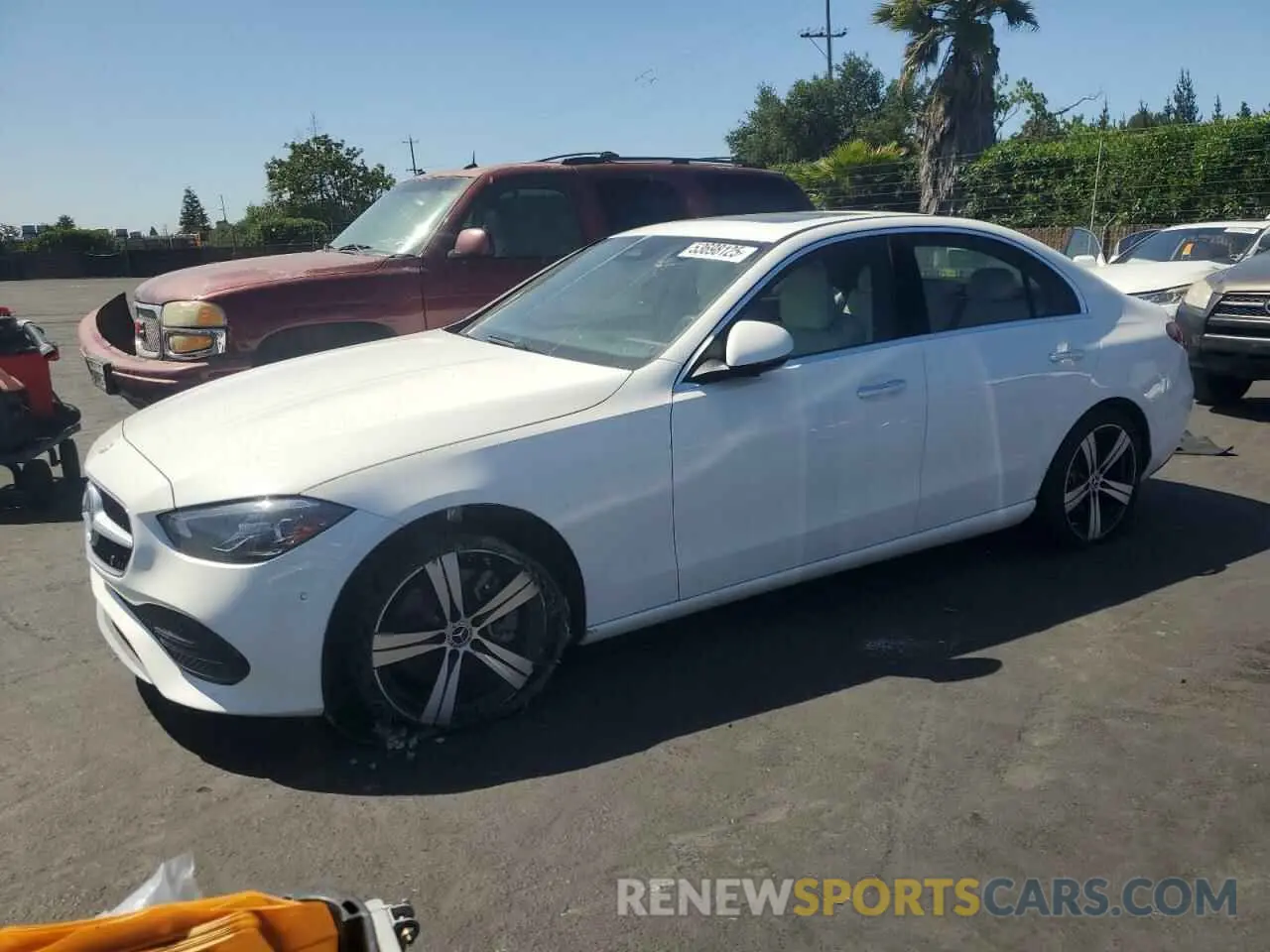 1 Photograph of a damaged car W1KAF4HB2PR136660 MERCEDES-BENZ C-CLASS 2023