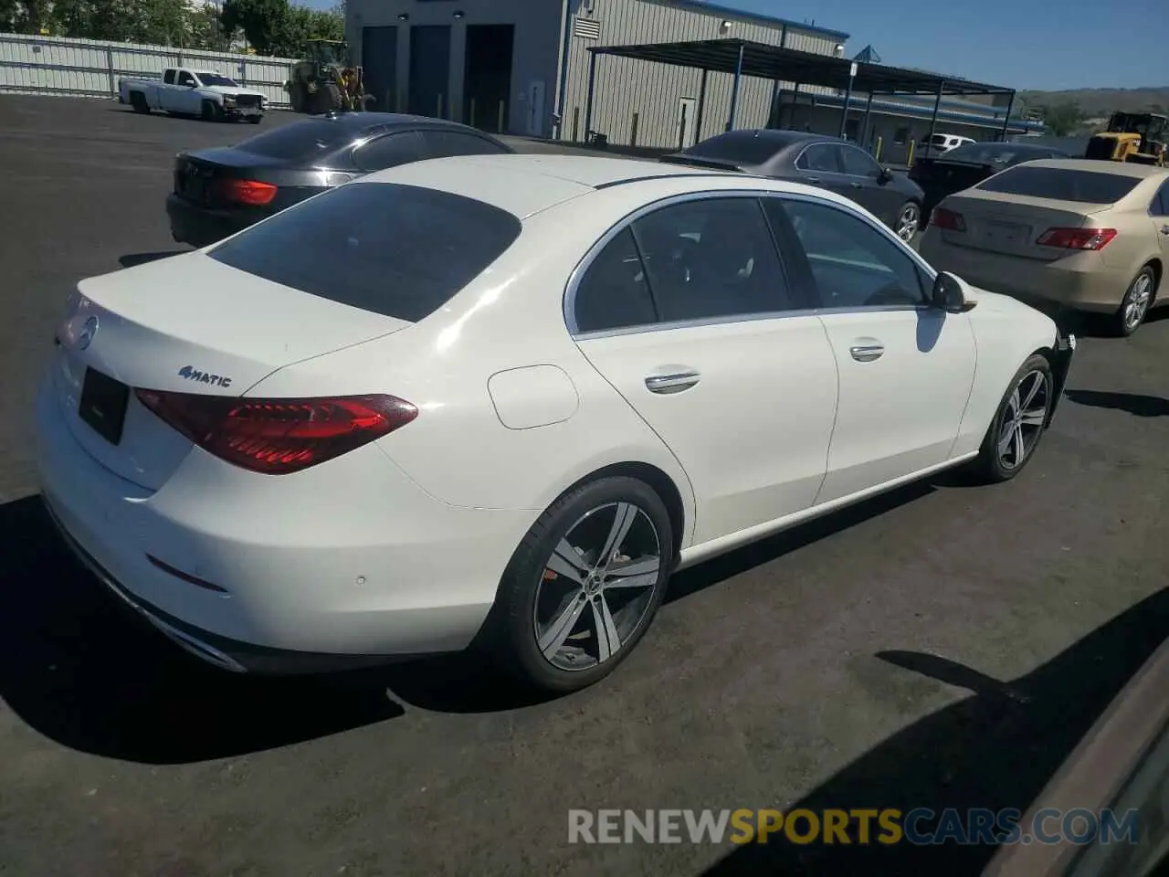 3 Photograph of a damaged car W1KAF4HB2PR136660 MERCEDES-BENZ C-CLASS 2023