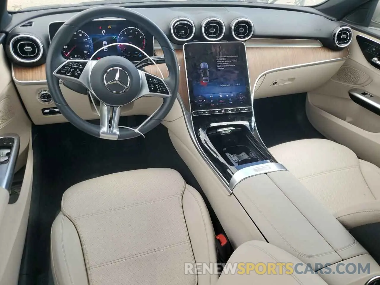 8 Photograph of a damaged car W1KAF4HB2PR136660 MERCEDES-BENZ C-CLASS 2023