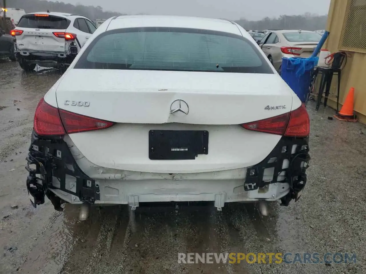 6 Фотография поврежденного автомобиля W1KAF4HB3PR145089 MERCEDES-BENZ C-CLASS 2023