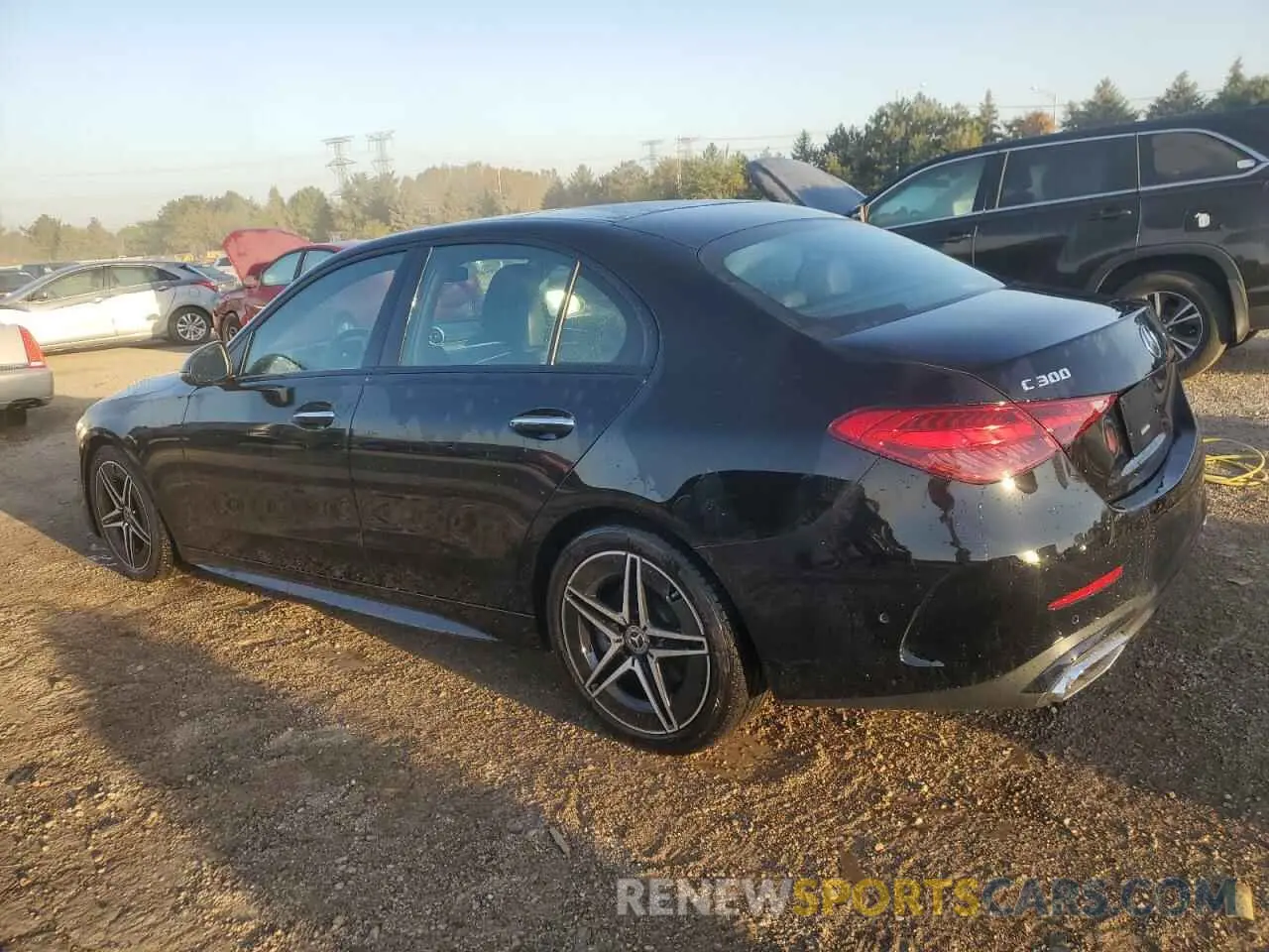 2 Photograph of a damaged car W1KAF4HB4PR140788 MERCEDES-BENZ C-CLASS 2023