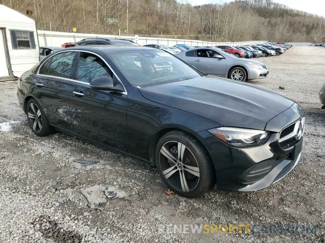 4 Photograph of a damaged car W1KAF4HB5PR090449 MERCEDES-BENZ C-CLASS 2023