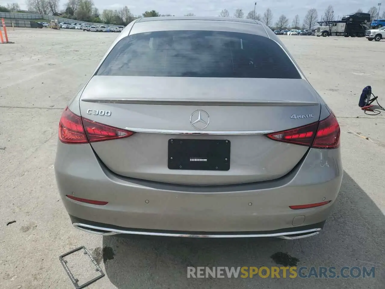 6 Фотография поврежденного автомобиля W1KAF4HB5PR097613 MERCEDES-BENZ C-CLASS 2023