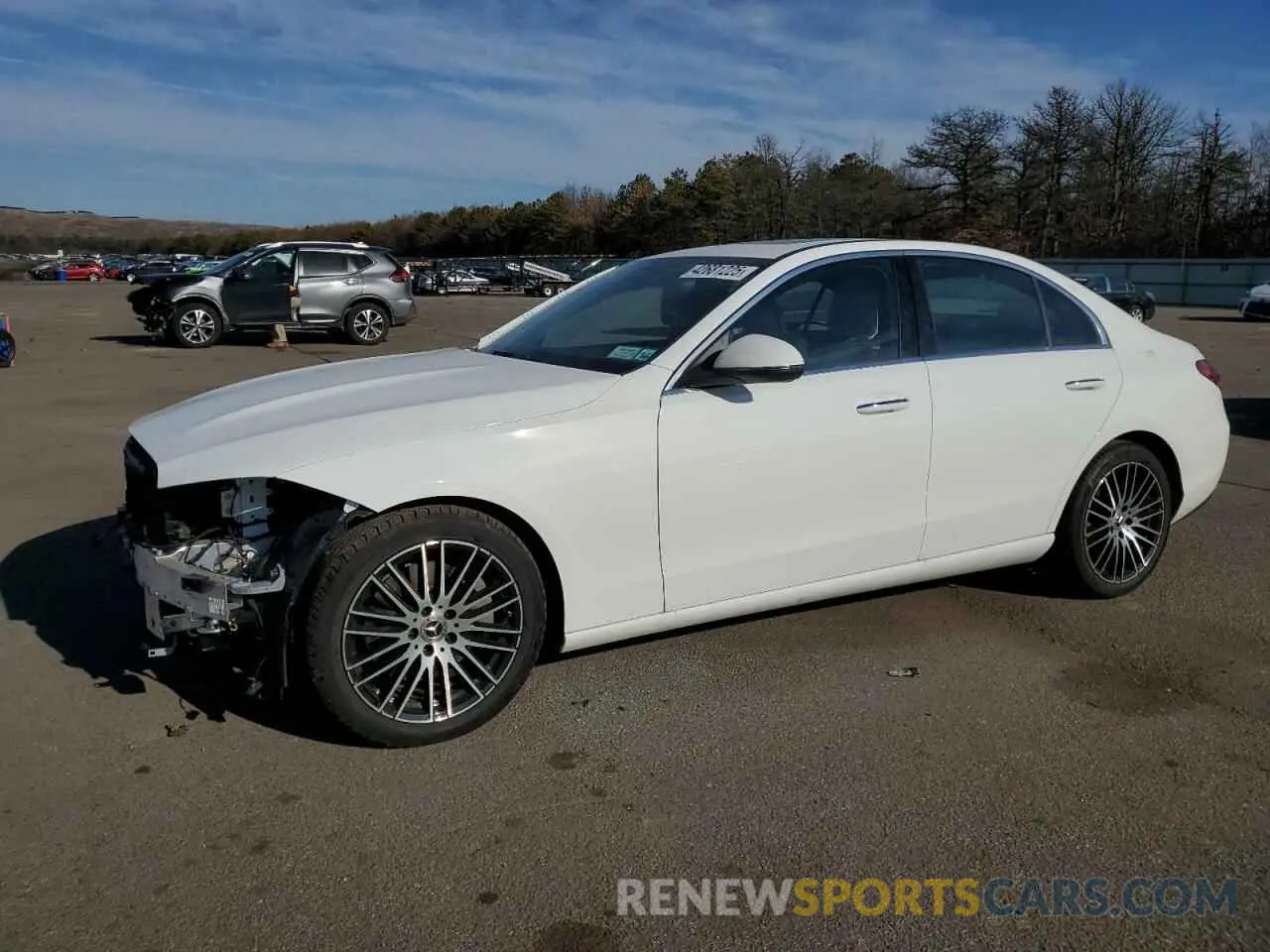 1 Photograph of a damaged car W1KAF4HB6PR082490 MERCEDES-BENZ C-CLASS 2023