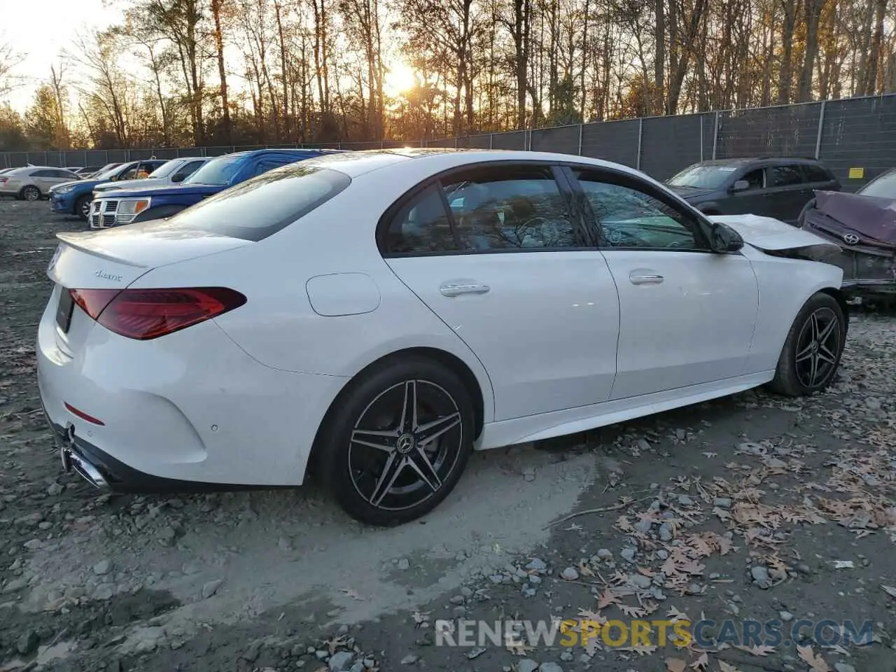 3 Photograph of a damaged car W1KAF4HB6PR097653 MERCEDES-BENZ C-CLASS 2023