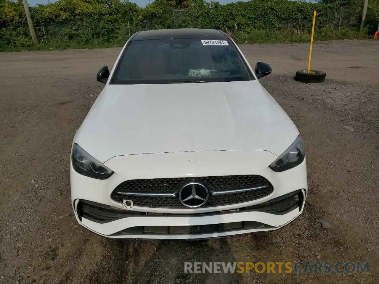 5 Photograph of a damaged car W1KAF4HB6PR137049 MERCEDES-BENZ C-CLASS 2023