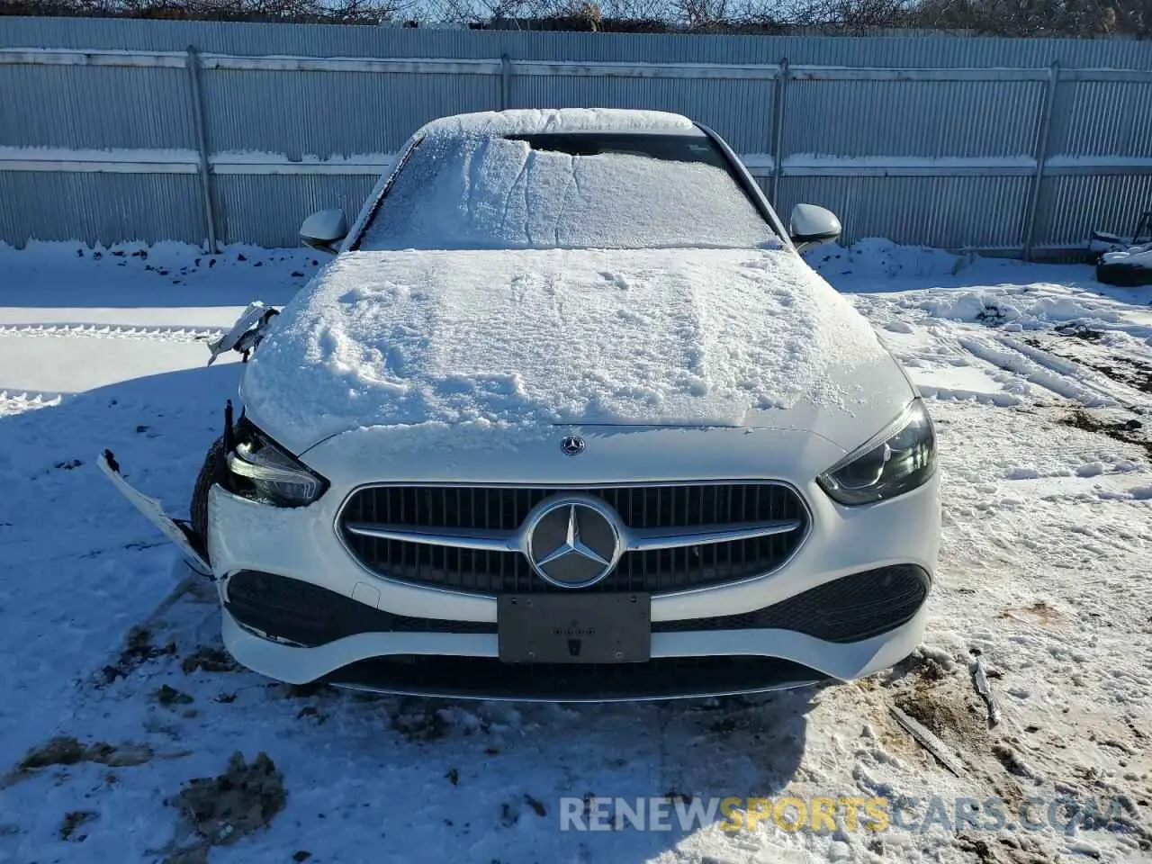 5 Фотография поврежденного автомобиля W1KAF4HB6PR141621 MERCEDES-BENZ C-CLASS 2023
