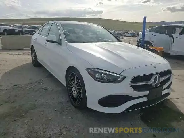 10 Фотография поврежденного автомобиля W1KAF4HB6PR142266 MERCEDES-BENZ C-CLASS 2023
