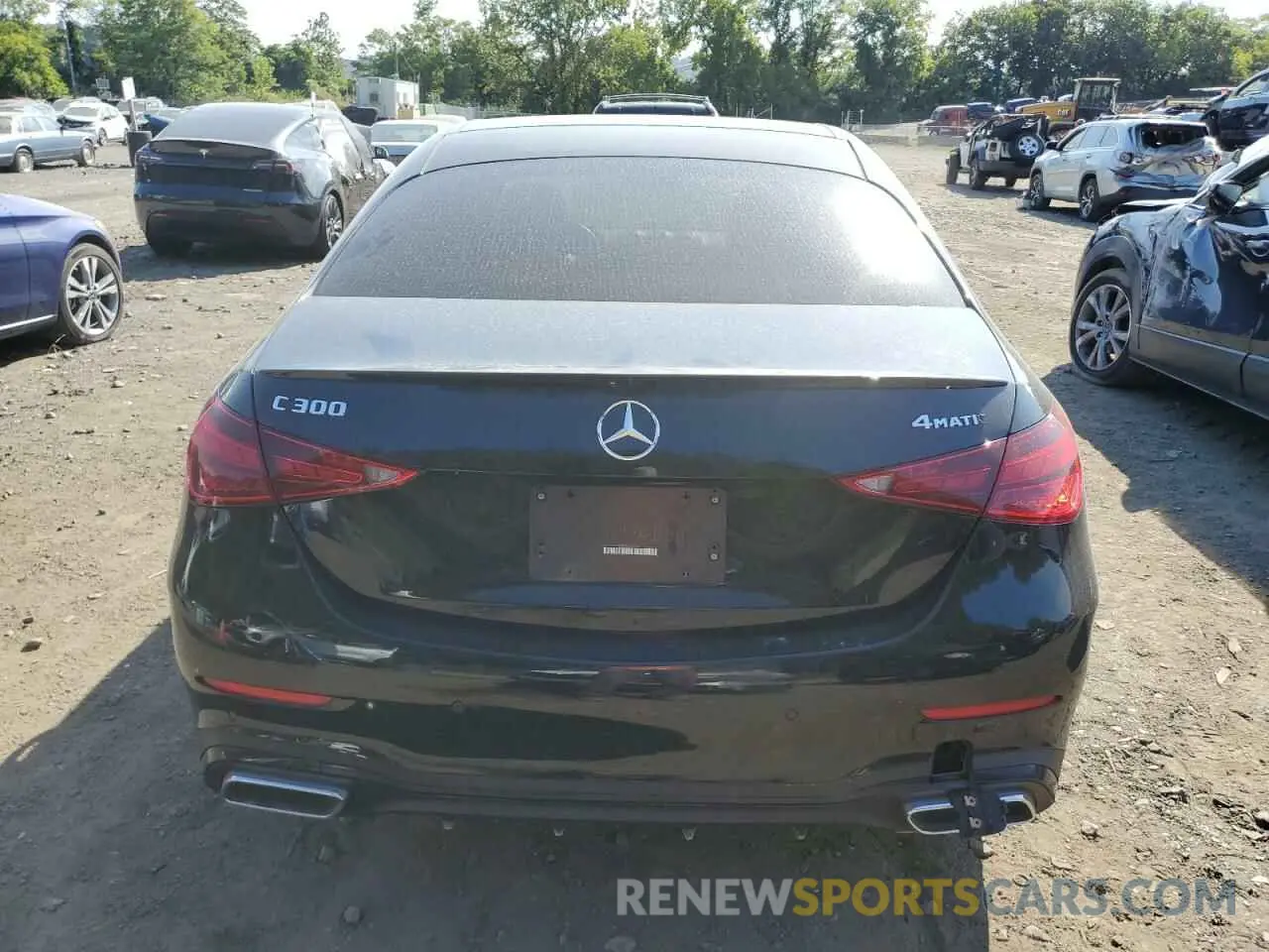 6 Фотография поврежденного автомобиля W1KAF4HB8PR073838 MERCEDES-BENZ C-CLASS 2023