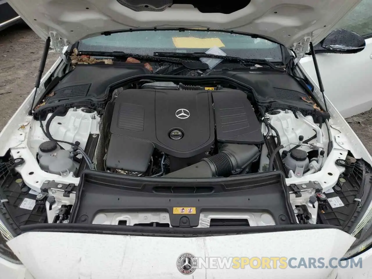 11 Photograph of a damaged car W1KAF4HBXPR146952 MERCEDES-BENZ C-CLASS 2023