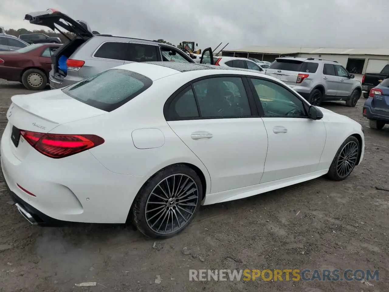 3 Photograph of a damaged car W1KAF4HBXPR146952 MERCEDES-BENZ C-CLASS 2023