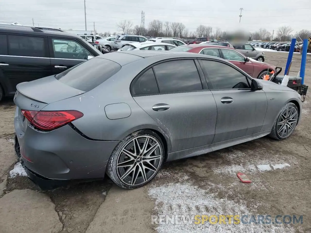 3 Photograph of a damaged car W1KAF8HB1PR096515 MERCEDES-BENZ C-CLASS 2023
