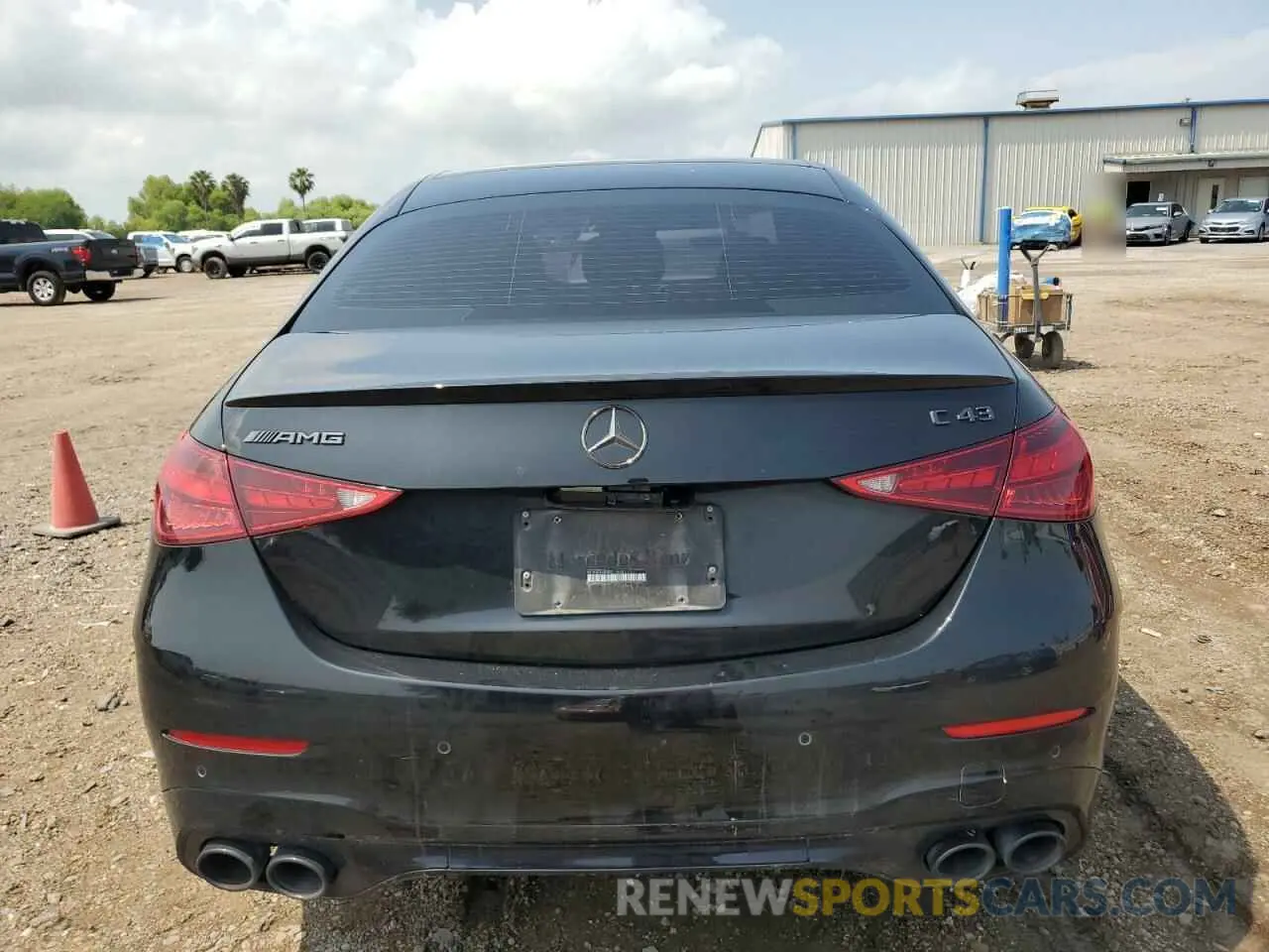 6 Фотография поврежденного автомобиля W1KAF8HB5PR115101 MERCEDES-BENZ C-CLASS 2023