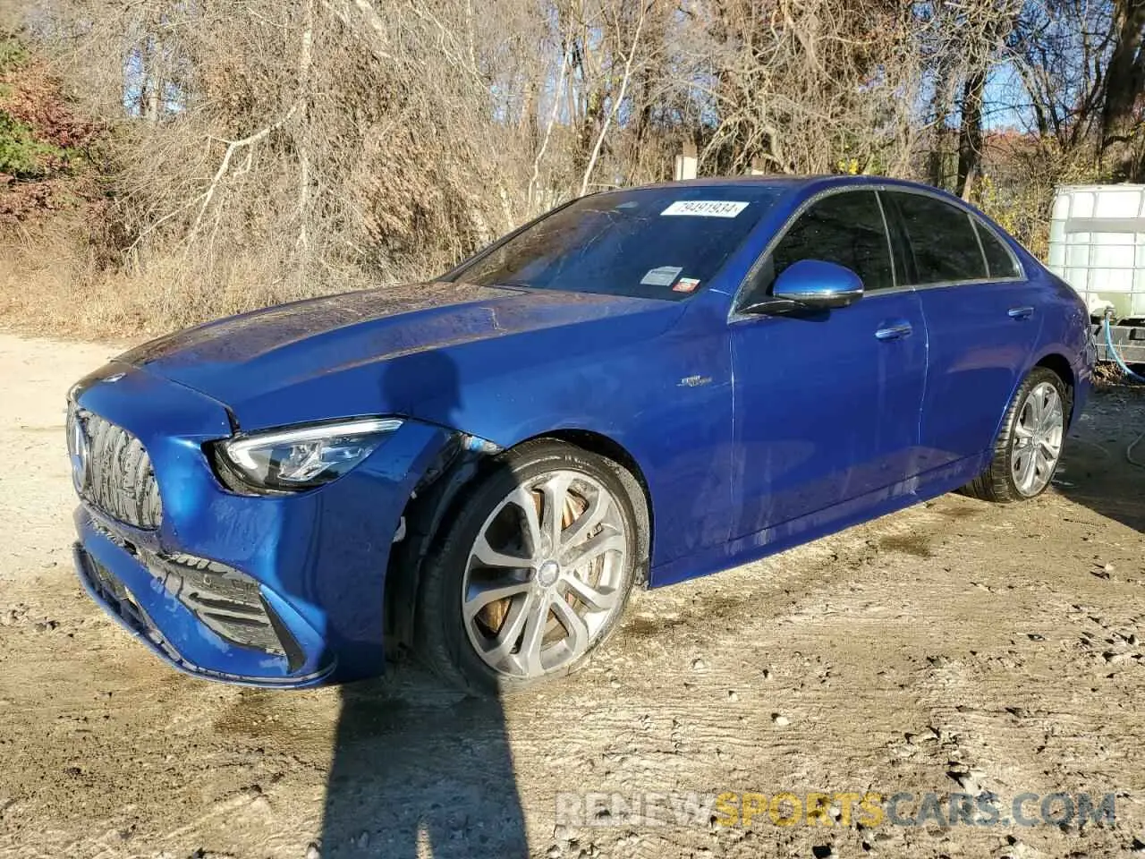 1 Photograph of a damaged car W1KAF8HB7PR121773 MERCEDES-BENZ C-CLASS 2023