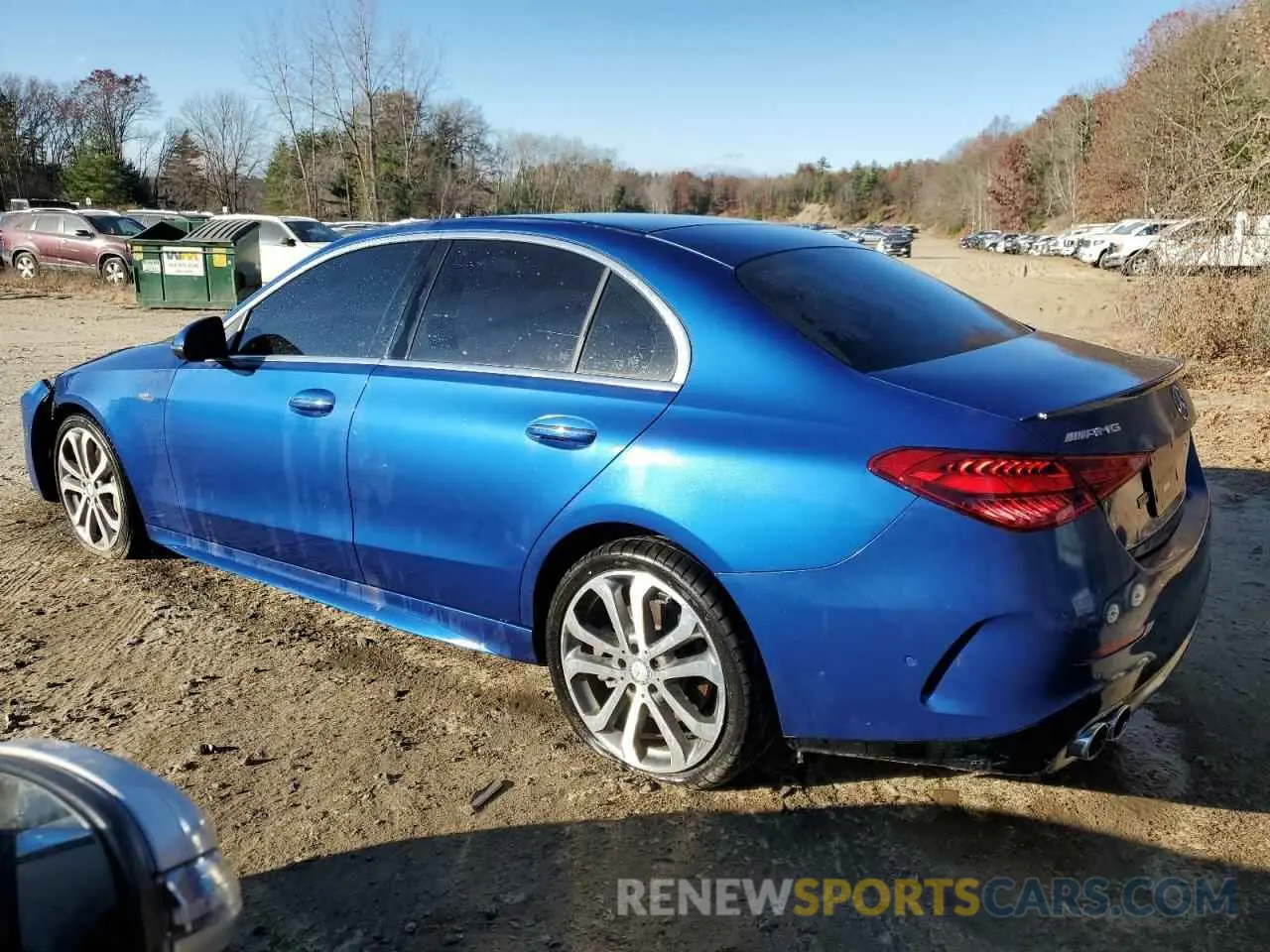 2 Photograph of a damaged car W1KAF8HB7PR121773 MERCEDES-BENZ C-CLASS 2023