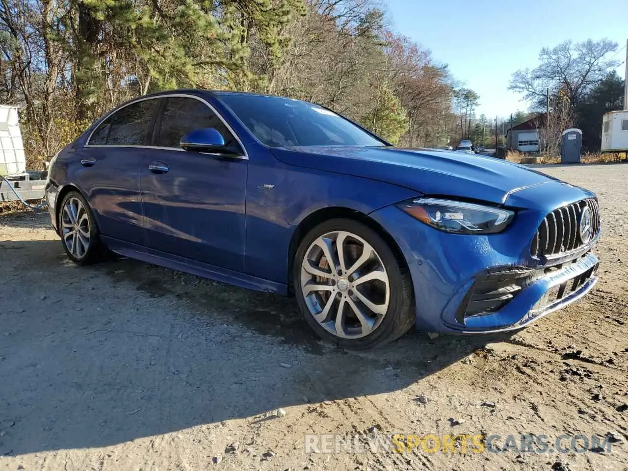 4 Photograph of a damaged car W1KAF8HB7PR121773 MERCEDES-BENZ C-CLASS 2023