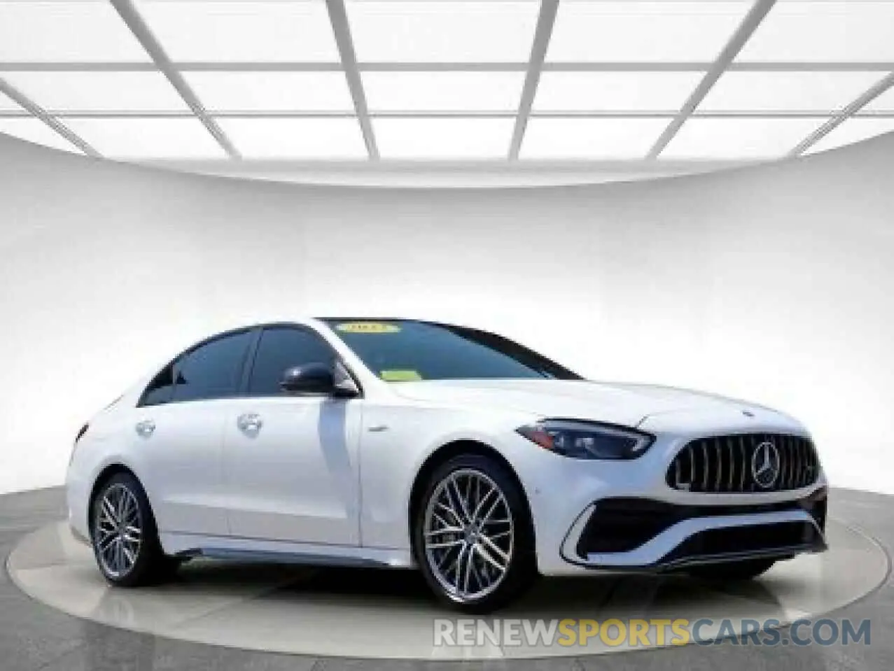 1 Photograph of a damaged car W1KAF8HB8PR1244XX MERCEDES-BENZ C-CLASS 2023