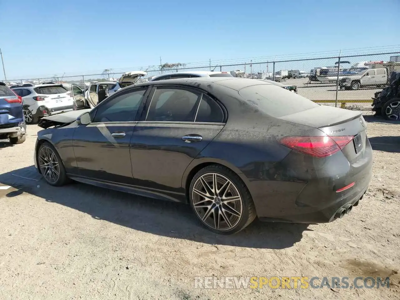 2 Photograph of a damaged car W1KAF8HB9PR100181 MERCEDES-BENZ C-CLASS 2023