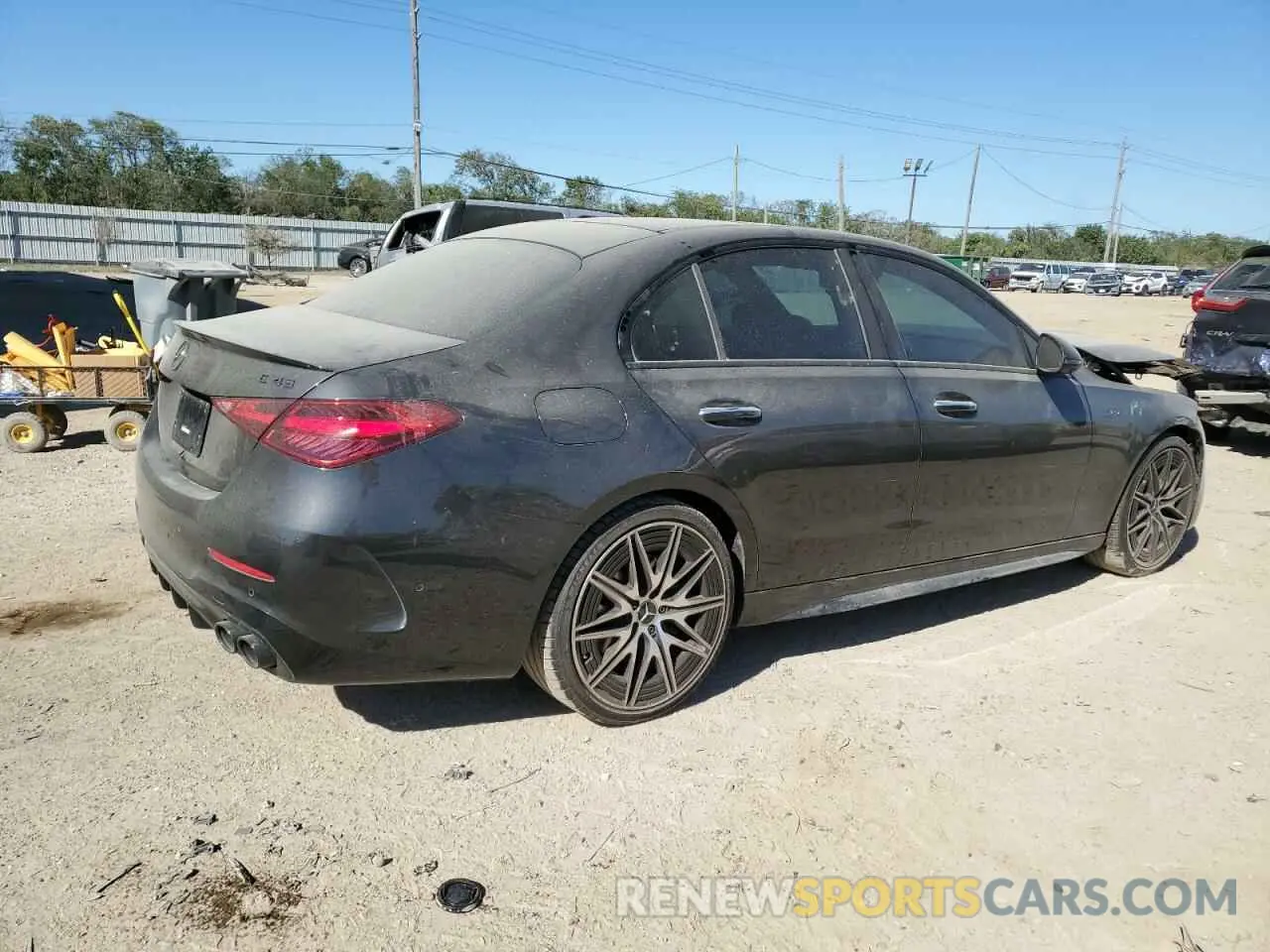 3 Photograph of a damaged car W1KAF8HB9PR100181 MERCEDES-BENZ C-CLASS 2023