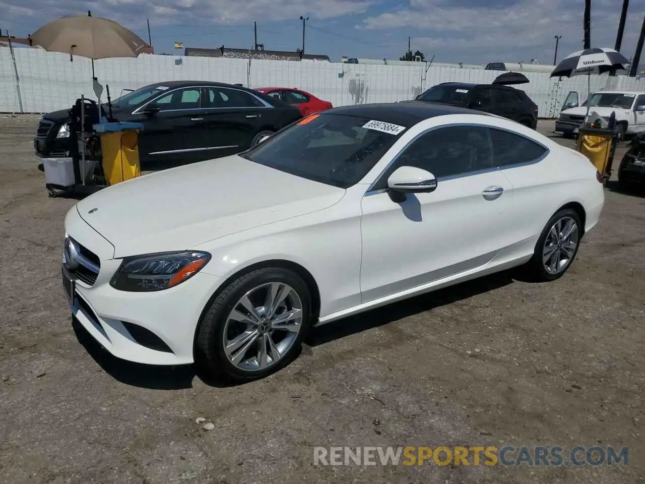 1 Фотография поврежденного автомобиля W1KWJ8DB1PG128546 MERCEDES-BENZ C-CLASS 2023