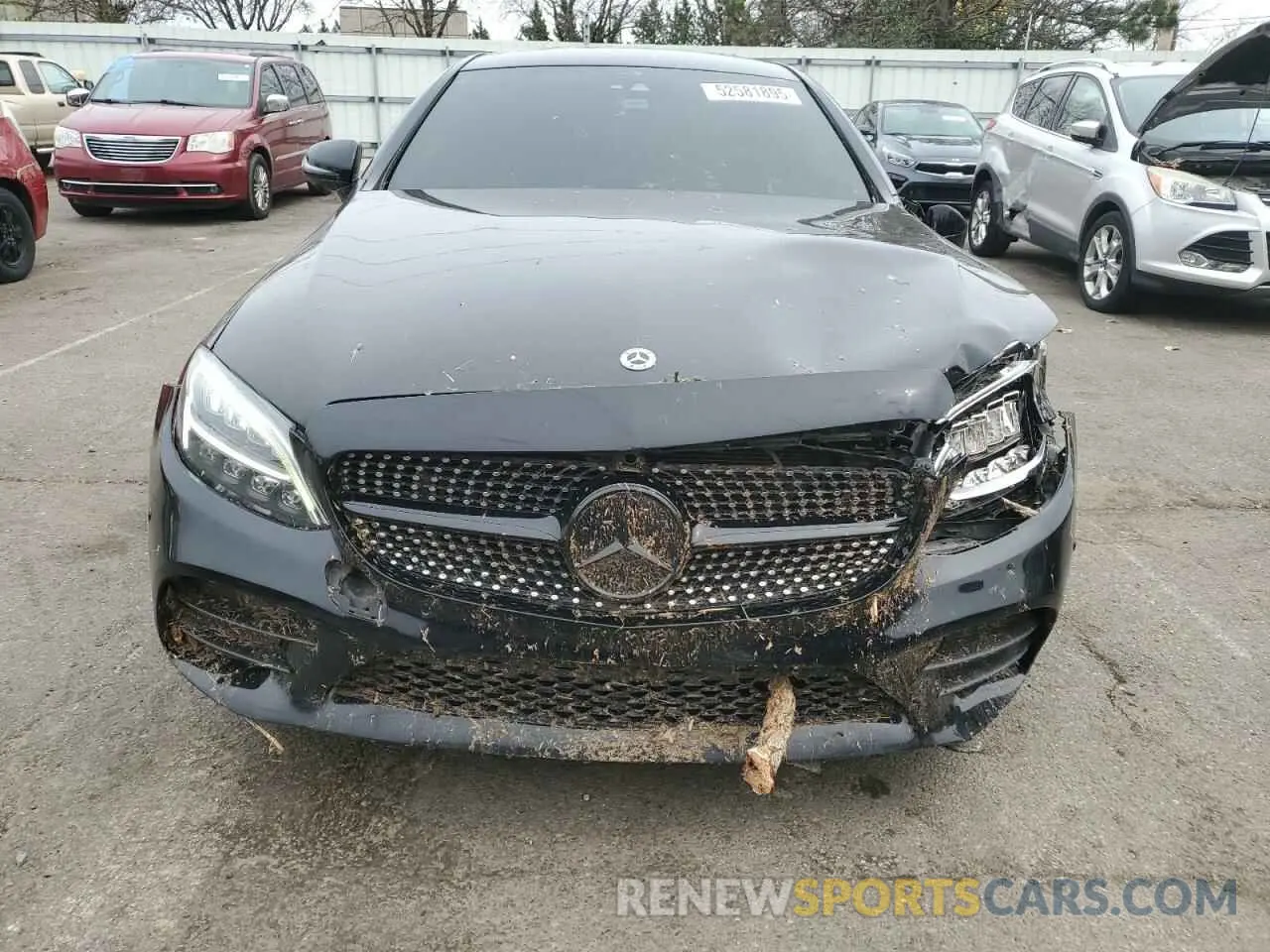 5 Фотография поврежденного автомобиля W1KWJ8DBXPG117254 MERCEDES-BENZ C-CLASS 2023