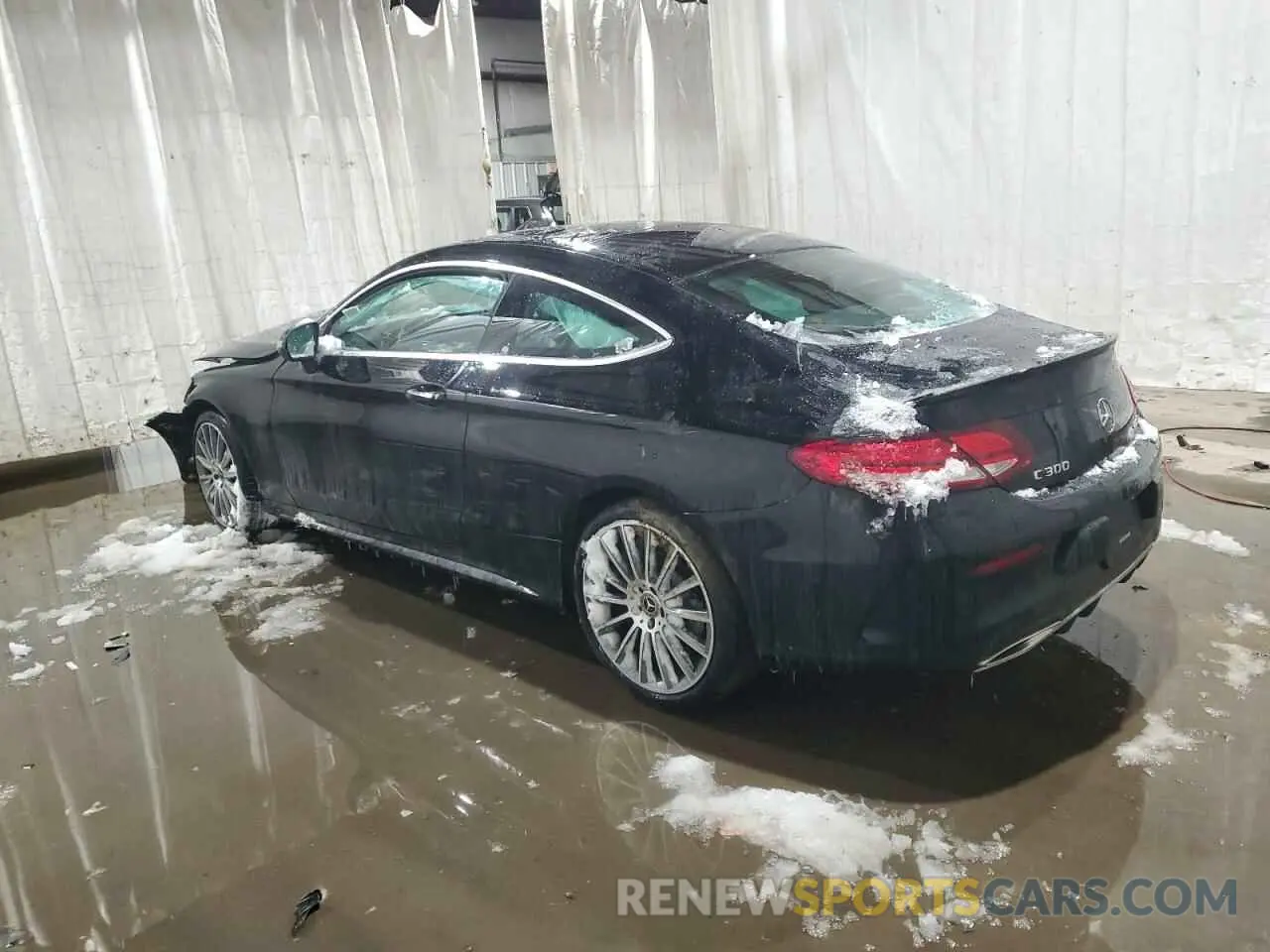 2 Фотография поврежденного автомобиля W1KWJ8EBXPG117463 MERCEDES-BENZ C-CLASS 2023