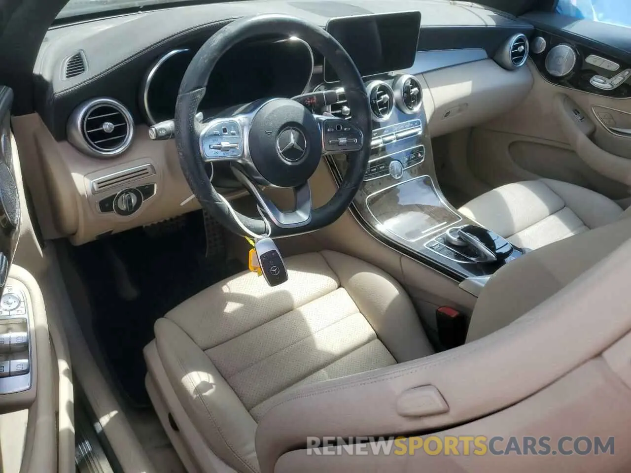 8 Фотография поврежденного автомобиля W1KWK8DB8PG129335 MERCEDES-BENZ C-CLASS 2023