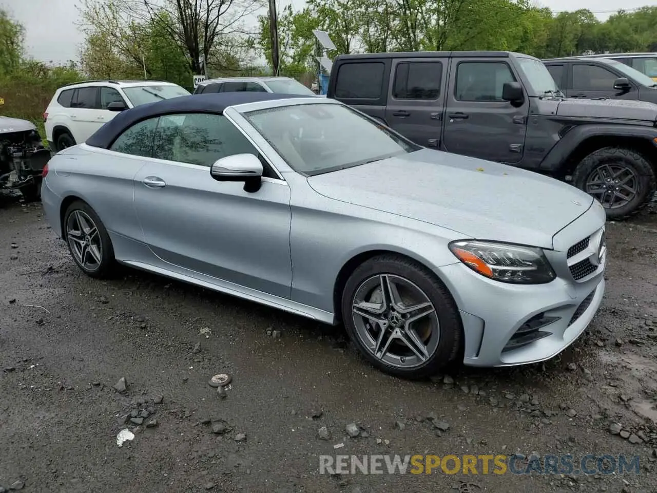 4 Photograph of a damaged car W1KWK8EB8PG117149 MERCEDES-BENZ C-CLASS 2023