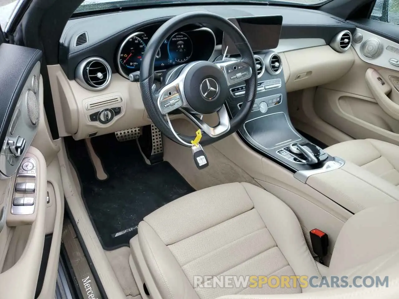 8 Photograph of a damaged car W1KWK8EB8PG117149 MERCEDES-BENZ C-CLASS 2023