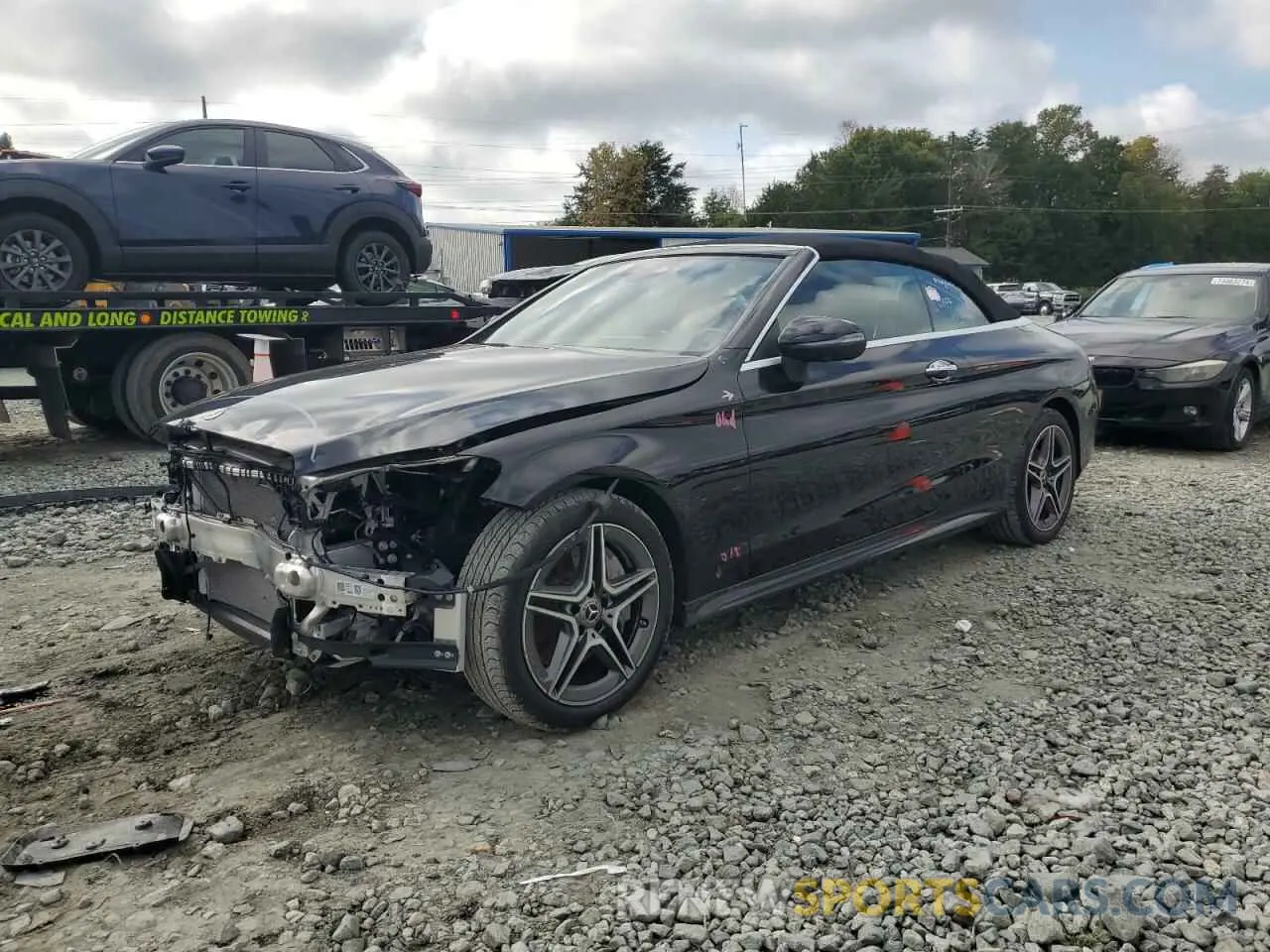 1 Фотография поврежденного автомобиля W1KWK8EB9PG131917 MERCEDES-BENZ C-CLASS 2023
