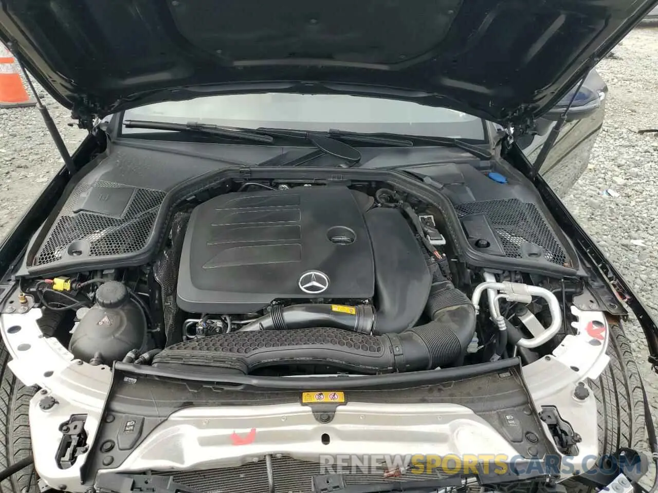 11 Фотография поврежденного автомобиля W1KWK8EB9PG131917 MERCEDES-BENZ C-CLASS 2023