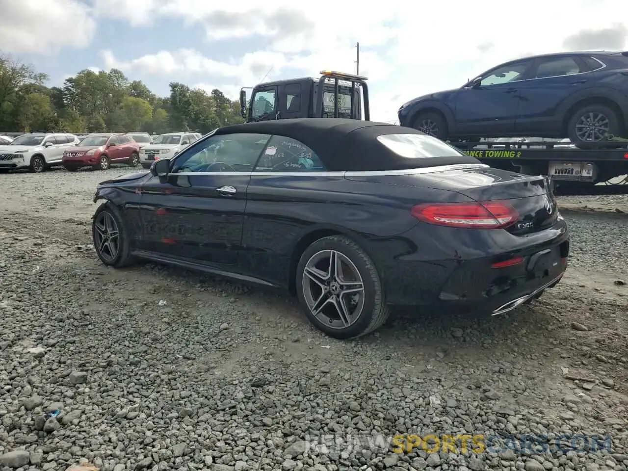 2 Фотография поврежденного автомобиля W1KWK8EB9PG131917 MERCEDES-BENZ C-CLASS 2023