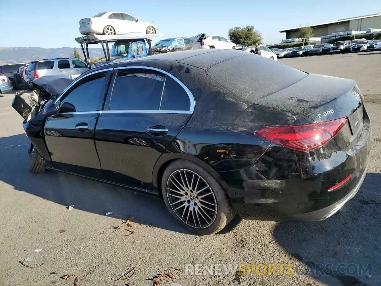 2 Фотография поврежденного автомобиля W1KAF4GB0RR230802 MERCEDES-BENZ C-CLASS 2024