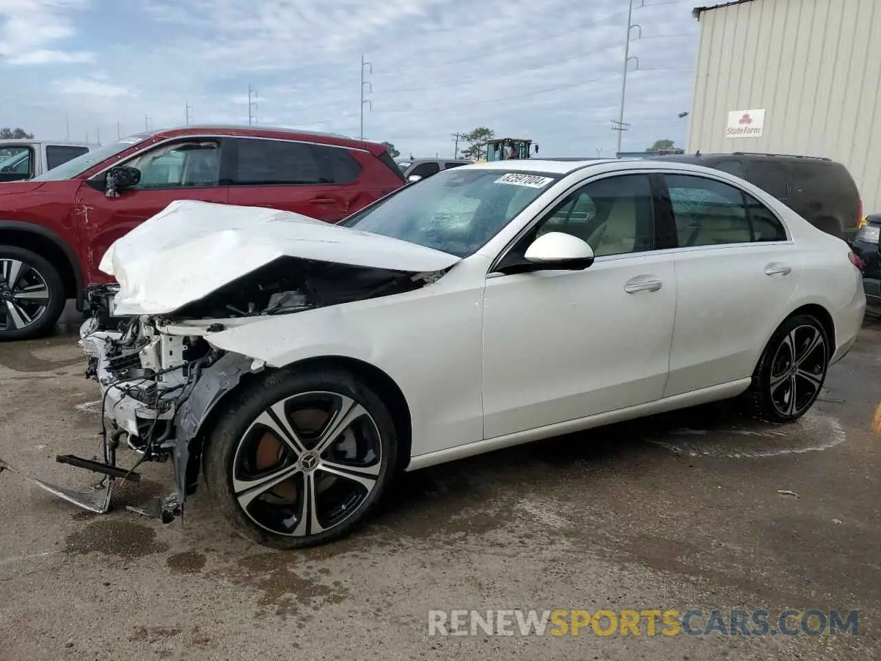 1 Photograph of a damaged car W1KAF4GB2RR191114 MERCEDES-BENZ C-CLASS 2024